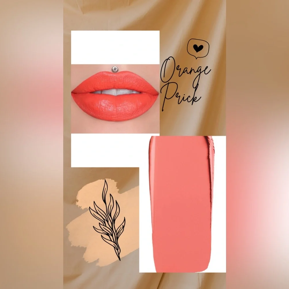 Jeffree Star Orange Prick Velvet Trap Lipstick